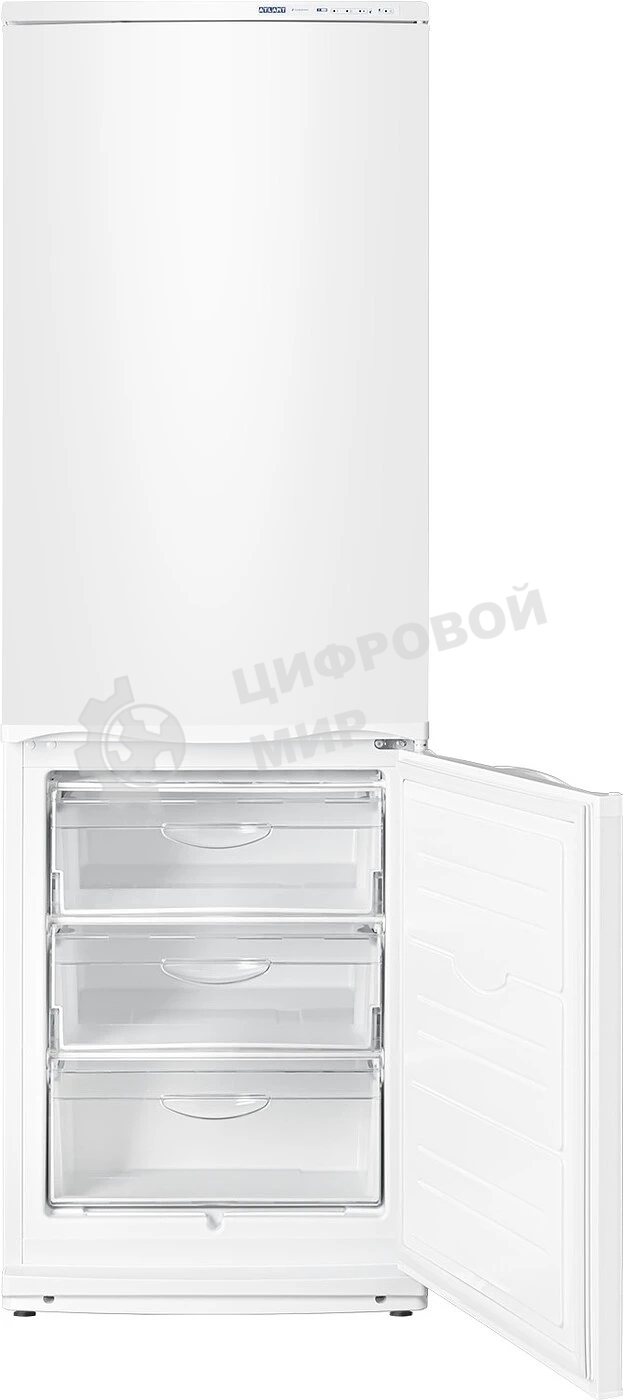 Холодильник Atlant ХМ-6021-031 белый двухкамерный 225/101л морозилка снизу