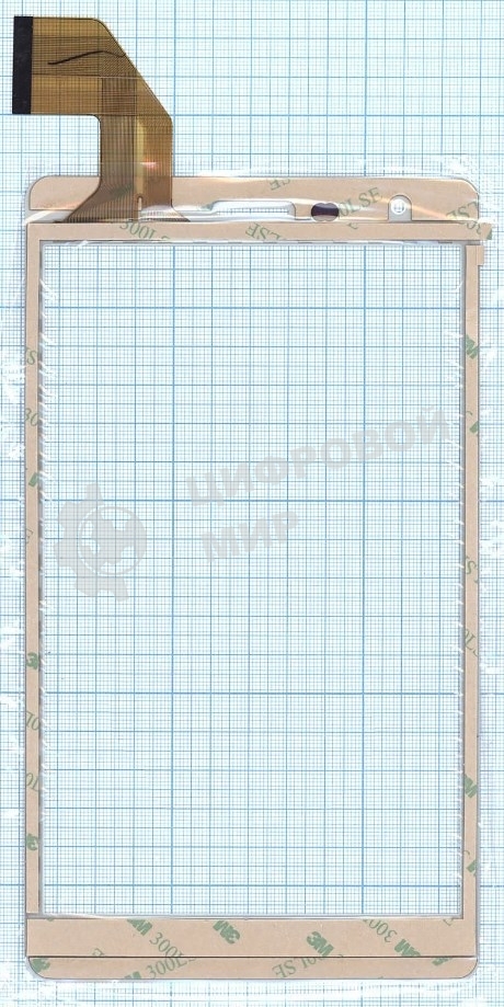 Сенсорное стекло (тачскрин) HK80DR2645, белое