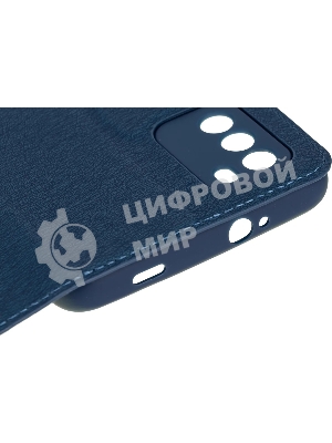 Чехол (флип-кейс) DF poFlip-03 для Xiaomi Poco M3 синий