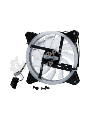 Вентилятор для корпуса Gembird черный, 120 мм, 1200 об/мин, 20.5 дБ, 3 pin