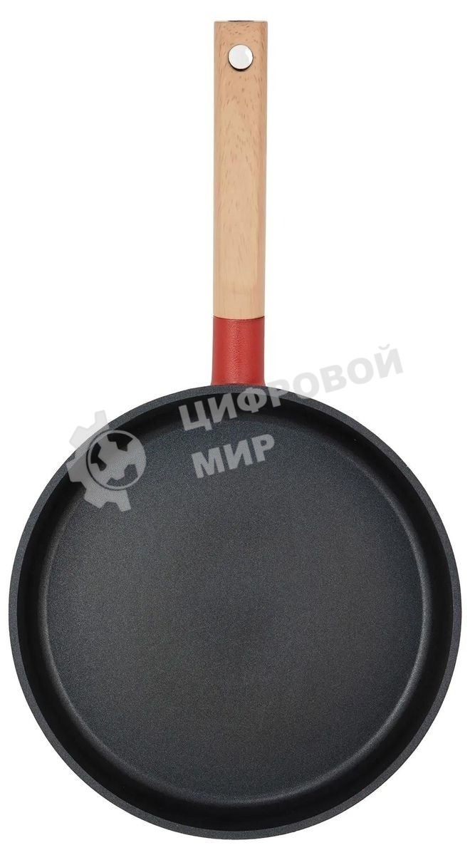 Сковорода Rondell Red Edition RDA-1005, 26 см, без крышки, красный