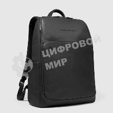 Рюкзак мужской Piquadro Black Square CA6501B3/N, кожа, черный