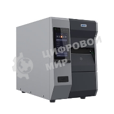 Принтер этикеток термотрансферный iDPRT iK4 Industrial 600 dpi, 152 мм/сек, USB, BlueTooth, Ethernet, RS232, USB Host, серый