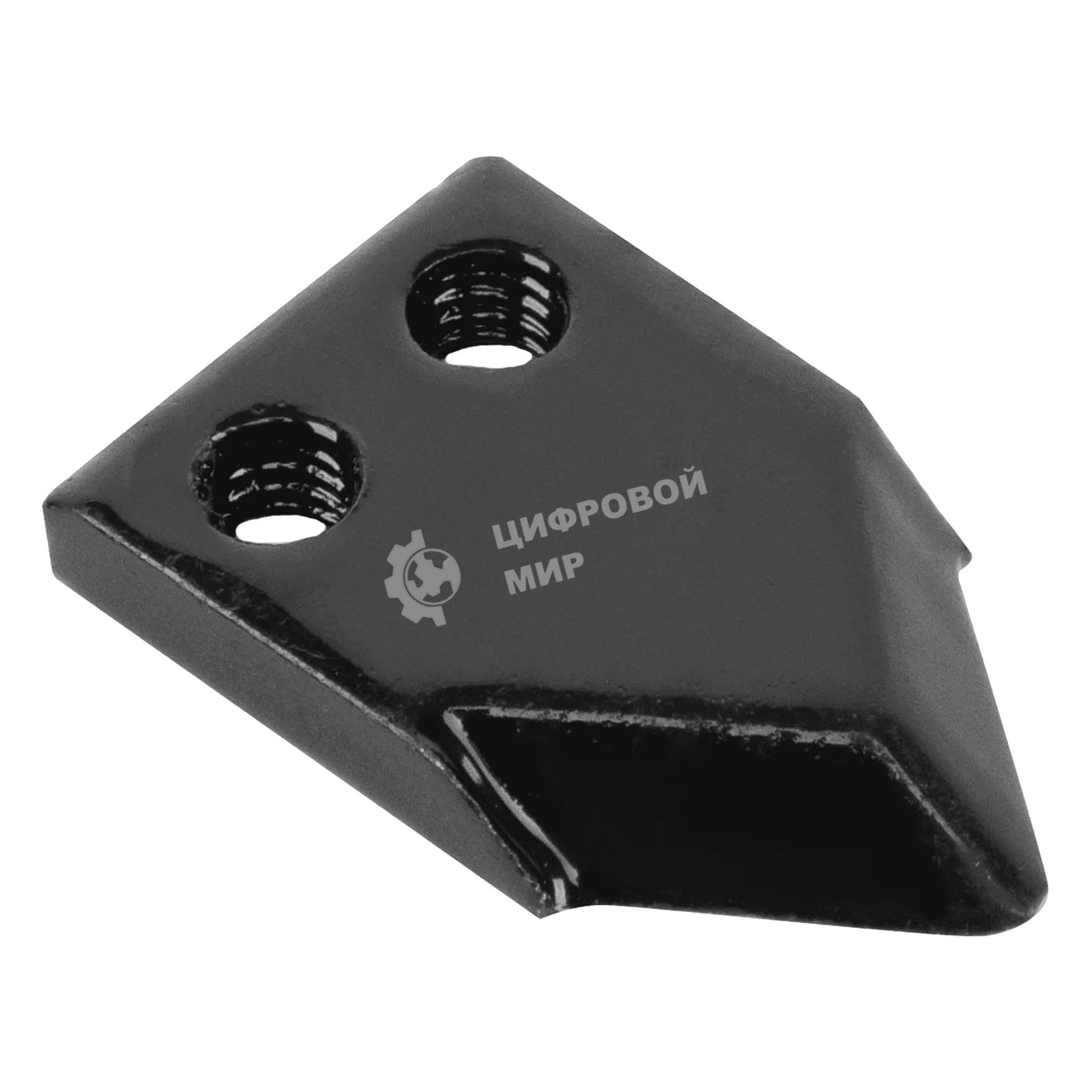 Нож шнека для грунта Denzel ER-80, диаметр 80 мм, комплект 2 шт