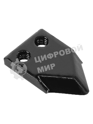 Нож шнека для грунта Denzel ER-80, диаметр 80 мм, комплект 2 шт