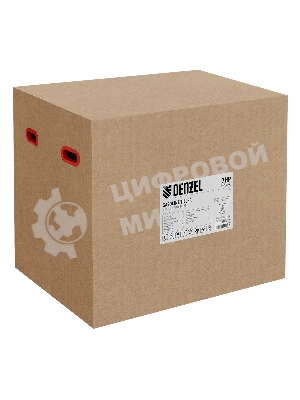 Мотоблок Denzel DPT-370X 7 л.с., диск.сцеп, шир 90 см, глуб 35 см, фрез 3х4, ВОМ, передачи 3В/1Н