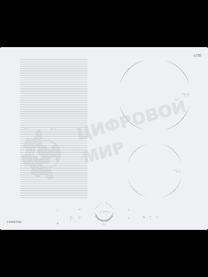 Индукционная варочная панель Hiberg i-MS 6049 W