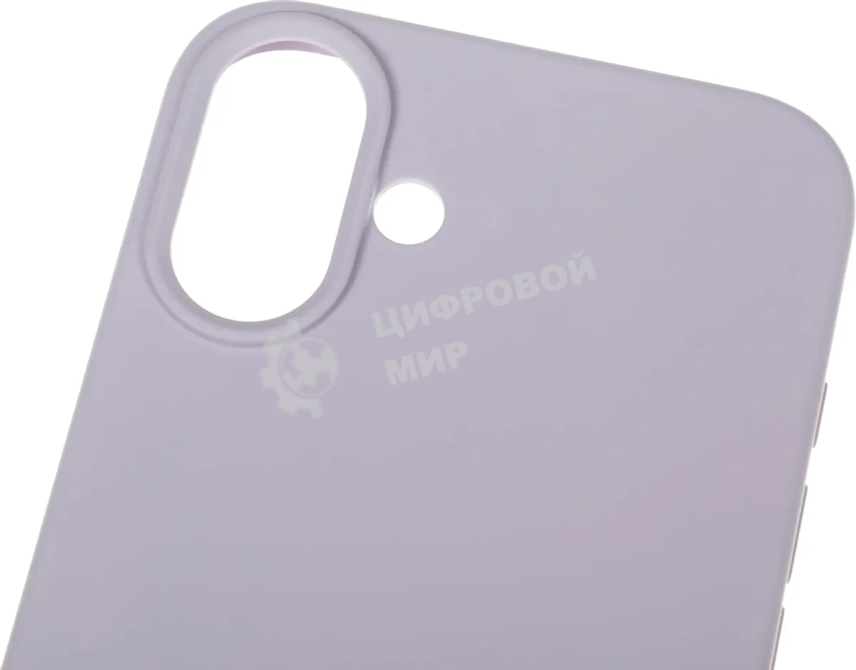 Чехол (клип-кейс) BoraSCO для Apple iPhone 16 Plus Microfiber Case лавандовый (73686)