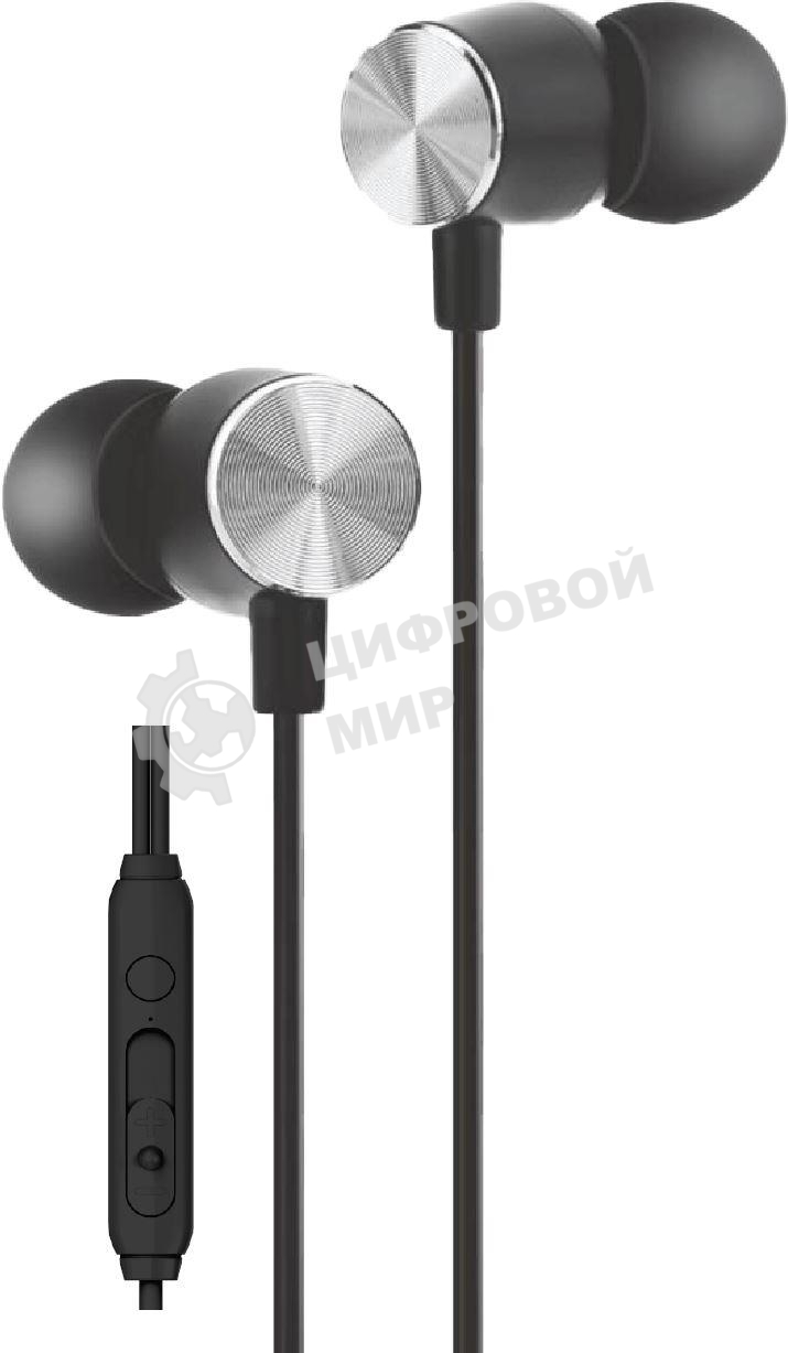 Проводные наушники Aksberry Y4 черный, внутриканальные, USB Type-C, встроенный микрофон