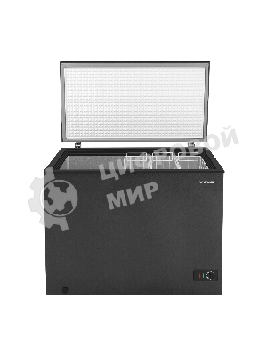 Морозильный ларь Willmark CF-380BS черный, 330л