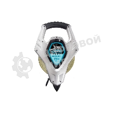 Рулетка геодезическая Gross 31480 50 мх13 мм откр. корп. металл. лента super-нейлон двуст. шкала