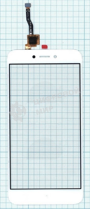 Сенсорное стекло (тачскрин) для Xiaomi Redmi 5A, белое