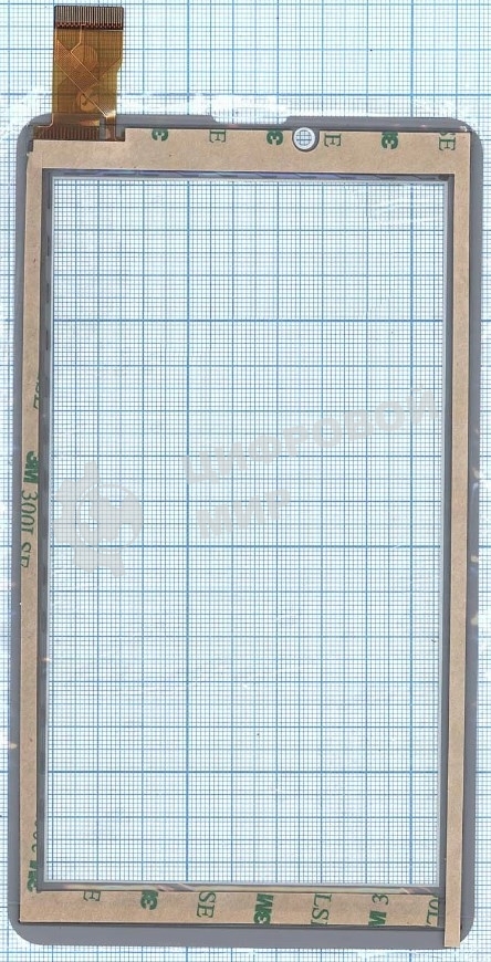 Сенсорное стекло (тачскрин) XC-PG0700-238-A1, белое