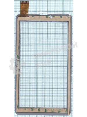 Сенсорное стекло (тачскрин) XC-PG0700-238-A1, белое