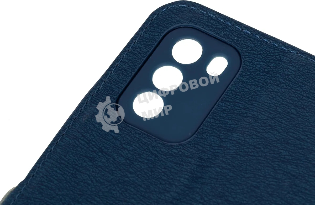 Чехол (флип-кейс) DF poFlip-03 для Xiaomi Poco M3 синий