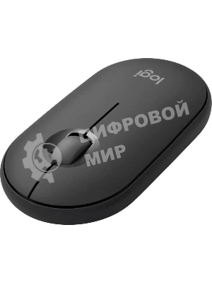 Мышь беспроводная Logitech Pebble 2 M350S графитовый, 4000 dpi, Bluetooth, кнопки - 3