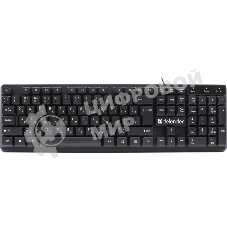 Клавиатура проводная Defender Symbol HB-559 RU USB черный