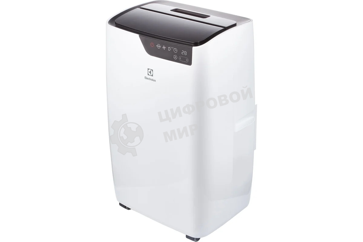 Кондиционер мобильный Electrolux EACM-09 GT/N6 9000 BTU, 24 м², 50 дБ, охлаждение, обогрев, осушение, белый