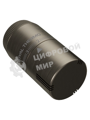 Термоголовка жидкостная Royal Thermo Design М30х1,5 (никель матовый)