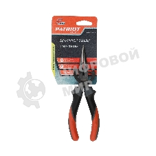Длинногубцы PATRIOT LNP-160N трехкомпонентная рукоятка, 160 мм