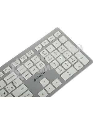Клавиатура проводная A4Tech Fstyler FX50, USB, белый