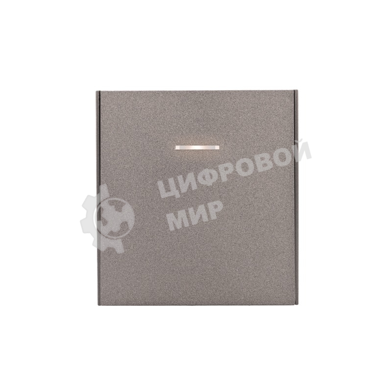 Выключатель Kranz STRONG 1 кл с подсветкой 10А с/у графит