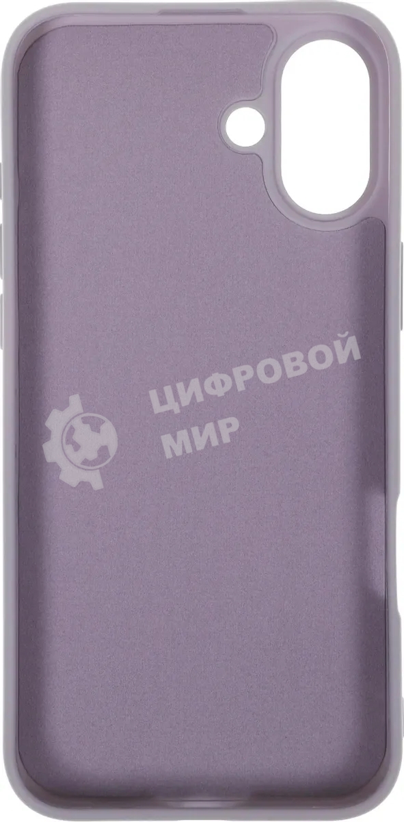Чехол (клип-кейс) BoraSCO для Apple iPhone 16 Plus Microfiber Case лавандовый (73686)