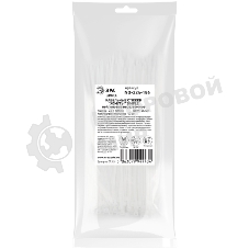 Хомут кабельный ЭРА Simple 2.5х100 NO-224-186 белый (уп. 100 шт)