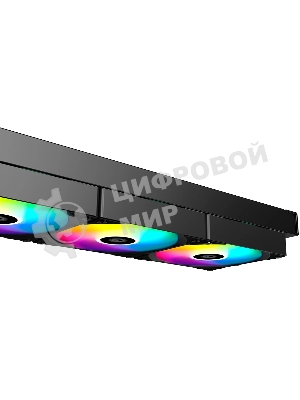 Система жидкостного охлаждения ID-Cooling FX360 TD ARGB Soc-AM5/AM4/1200/1700/1851 черный 4-pin 27.2dB Al+Cu LCD 350W Ret