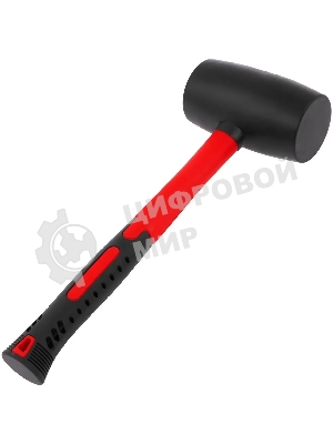 Киянка резиновая Matrix 11194 910 г, черная резина, фибергласовая рукоятка