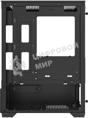 Корпус Bloody CC-125-BK, Mini-Tower, чёрный