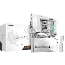 Материнская плата Gigabyte X870 AORUS STEALTH ICE, AM5, AMD X870, 4xDDR5, 2xSATA, 4xM.2, 1xPCIe 5.0 x16, 1xPCIe 4.0 x16, 1xHDMI, 1x5Gb LAN, Wi-Fi 7, Bluetooth 5.4, 2xUSB-C 40Gbps (USB4), 1xUSB-C 10Gbps, 4xUSB-A 10Gbps, 4xUSB-A 5Gbps, 4xUSB-A 2.0, 3x3.5 мм + S/PDIF оптический, 7.1, ATX
