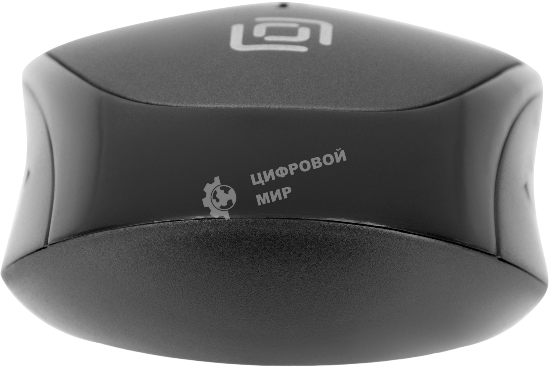 Мышь беспроводная Oklick 488MW серый/черный, 1600 dpi, радиоканал, USB, кнопки - 4