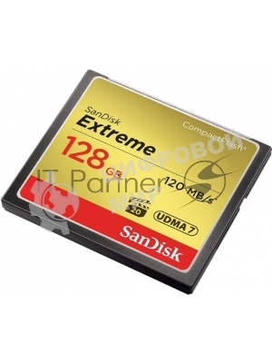 Флеш карта CF 128Gb SanDisk Extreme 120Mb/s