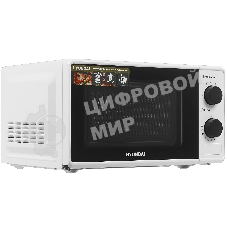 Микроволновая печь Hyundai HYM-M2041 белый, 20 л, 700 Вт, переключатели - поворотный механизм