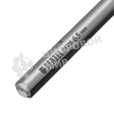 Сверло спиральное по металлу Denzel 6,5 х 148 мм, Р6М5, Golden Tip, удлиненное