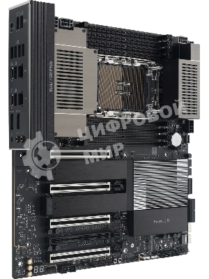 Серверная материнская плата ASUS PRO WS W890-SAGE, 1xLGA 4710-2, Intel W890, 8xDDR5, 4xSATA, 4xM.2, 4xPCIe 5.0 x16, 1xPCIe 4.0 x16, 2xDP, 1x2.5Gb LAN, 1x10Gb LAN, 2xUSB-C 40Gbps (USB4 / Gen3x2), 6xUSB-A 10Gbps, 2xUSB-A 2.0, 7.1, SSI CEB