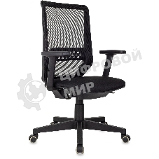 Кресло офисное Бюрократ MC-611N черный TW-01 Neo Black сетка/ткань крестовина пластик