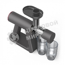 Соковыжималка BQ J2002 серый, шнековая горизонтальная, 150 Вт, 500 мл, электронное, реверс