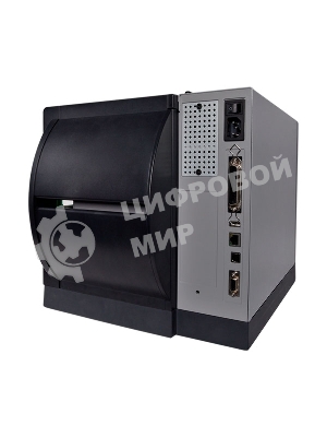Принтер этикеток термотрансферный iDPRT iX6P Industrial 200 dpi, 305 мм/сек, USB Type B, USB HOST, Ethernet, RS232, чёрный/серый