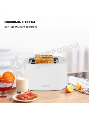 Тостер Starwind ST4107 750 Вт, белый