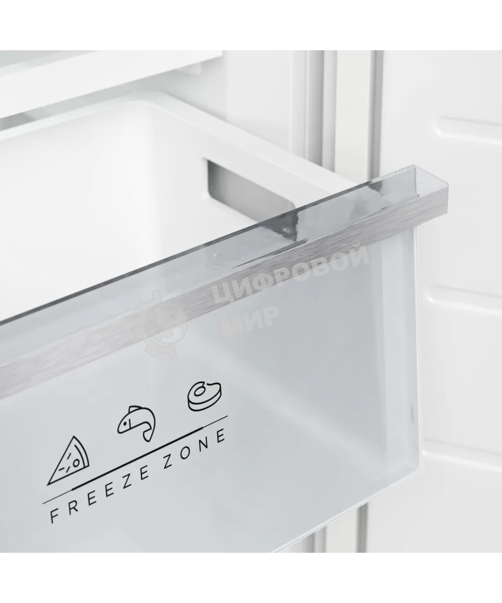 Встраиваемый холодильник Kuppersberg RBN 1761, High-Tech, ВхШхГ 178.5х54х55 см, объем 274 л, инверторный компрессор, электронное управление, скользящее крепление фасада, No Frost, LED освещение, супер заморозка, энергоэффективность А++