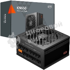 Блок питания ПК/Power Supply PCCooler, 650W 80 PLUS Gold (ATX, 3.1, Full modular, 1x24(20+4)pin, 2xCPU 8(4+4)pin, 2xPCIe*2 8(6+2)pin, 1x12VHPWR, 5xSATA*3, 1xMOLEX4pin, Active, 120x120мм, 140x150x86mm, APFC, OVP/UVP/SCP/OPP/OCP/OTP/SPD, black)