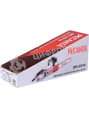 Электрическая цепная пила Ресанта ЭП-2216 2200Вт дл.шины:16