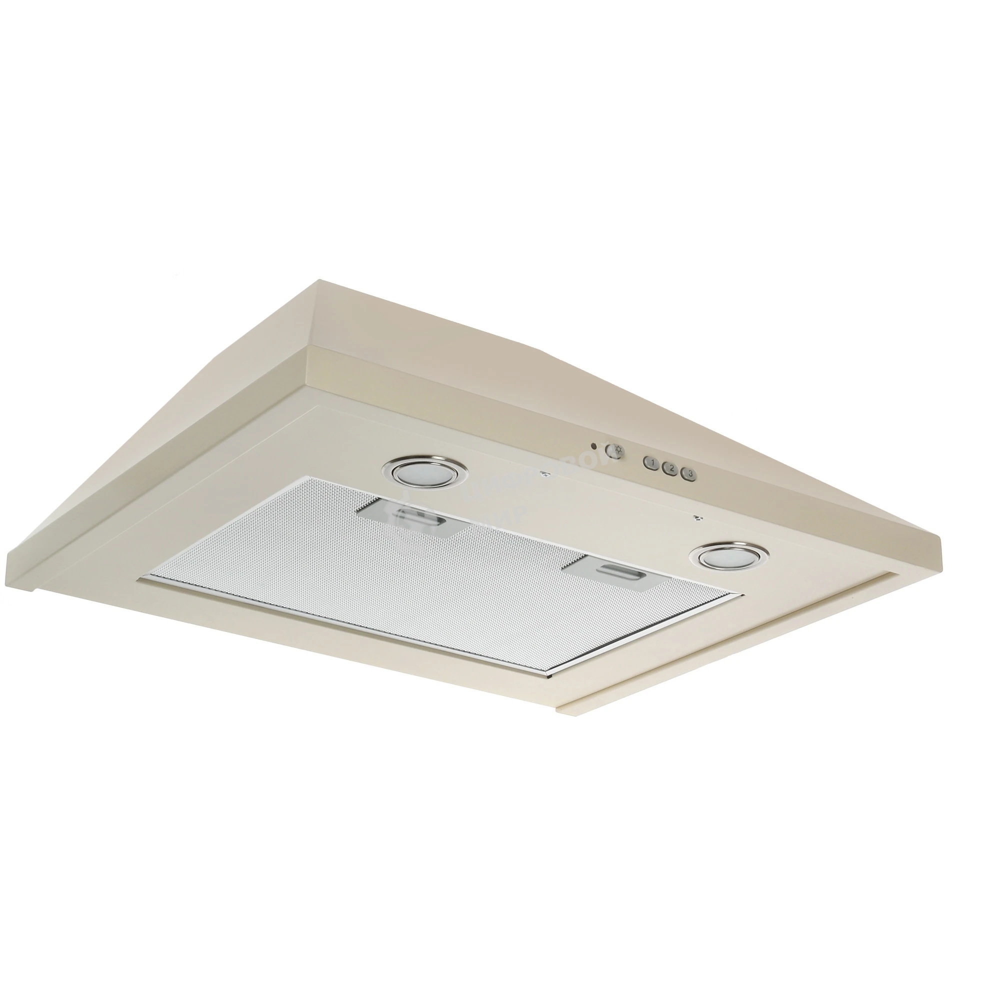 Вытяжка каминная Elikor Вента 60П-650-К3Д кремовый, 60 см, 650 куб. м/ч, 56 дБ