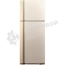 Холодильник Hitachi HRTN7489DF BEGCS бежевый двухкамерный инвертер 345/105л морозилка сверху, No Frost