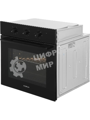 Духовой шкаф Электрический Hyundai HEO 66412 BG черный