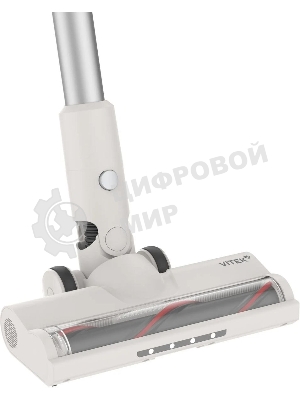 Пылесос вертикальный Vitek VT-CLS02WET бежевый, питание от аккумулятора, 180 Вт, уборка влажная/сухая, пылесборник 1 л
