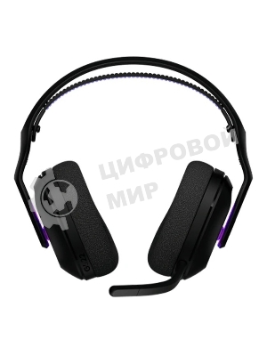 Гарнитура Logitech G522 Lightspeed чёрный, беспроводная + проводная, Bluetooth 5.3/USB, радиус 30 м, подсветка, съёмный микрофон