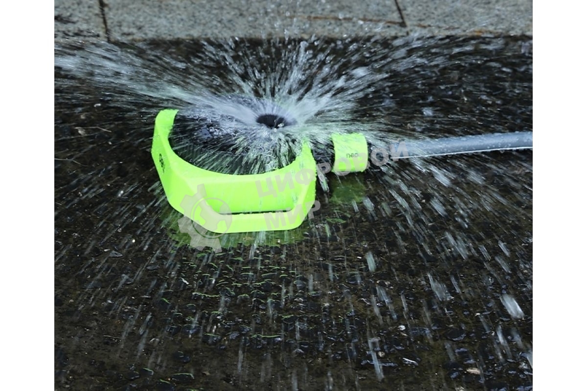 Дождеватель-разбрызгиватель круговой 5-ти позиционный Deli DL581300 5 режимов распыления, площадь орошения до 310кв.м, диаметр шланга 3/4